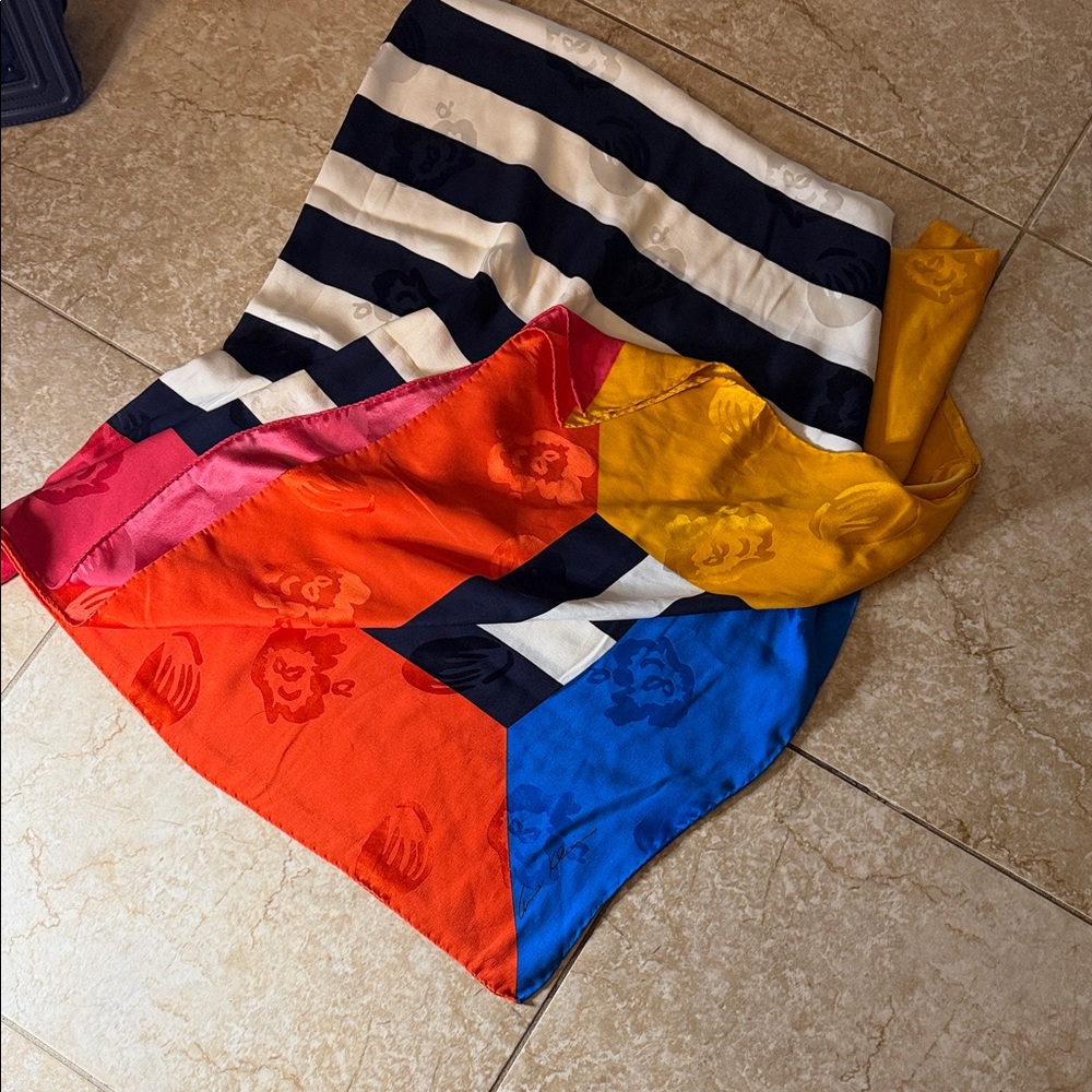 Colorful Striped Scarf - Picture 3 of 8